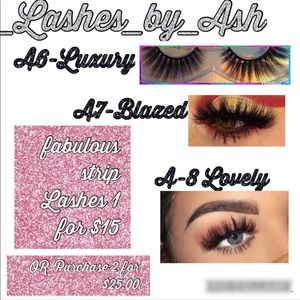 Mink luxury strip lashes by _lashes_by_Ash